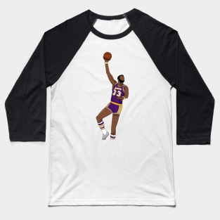 Kareem Abdul Jabbar Baseball T-Shirt